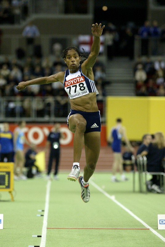 Yamile Aldama of Sudan got 2nd in the triple jump