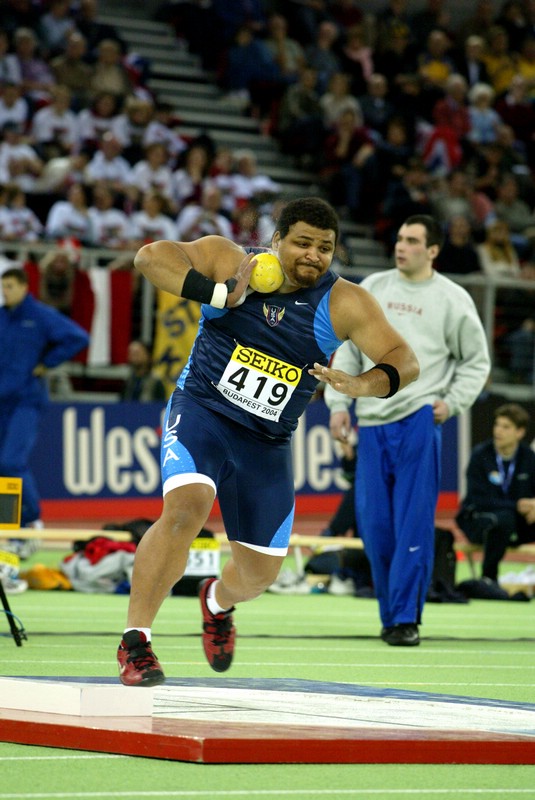 Reese Hoffa Qualified in the Shot