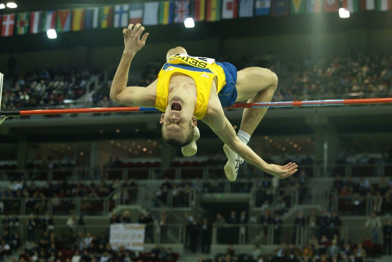 Stefan Holm Won High Jump Gold