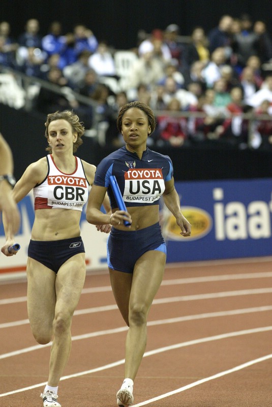 Natasha Hastings in the 4*400