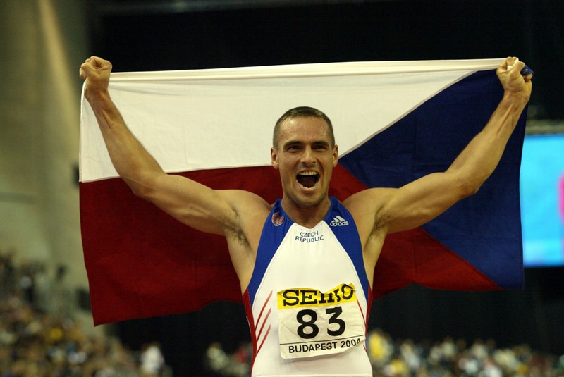 Roman Sebrle With Heptathlon Gold