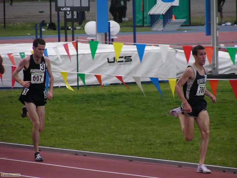 Chris Lukeciz ahead of Sean <br>Duffy on the home stretch