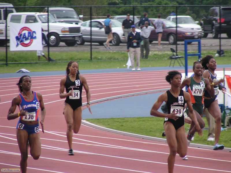 Women's 400m, Stephanie Smith of South Carolina