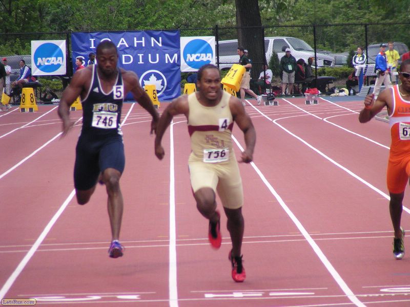 Walter Dix American Junior<br>Record Holder With the Win