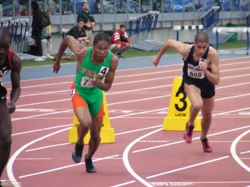 Kevin Hicks at the start