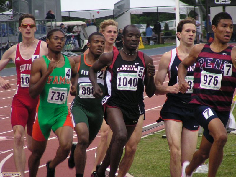 Hicks in the Pack at 400m