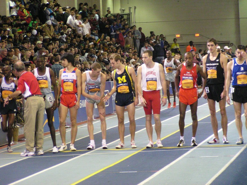 Men's Mile Field