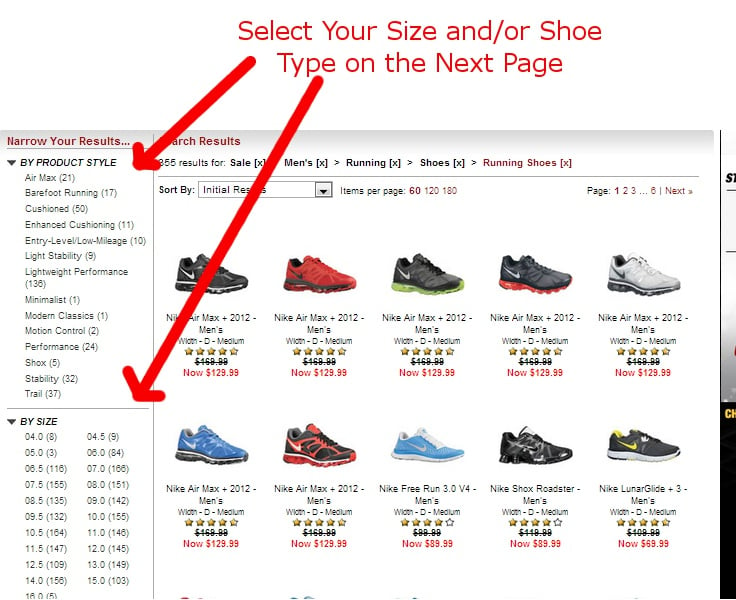 running shoes online sale