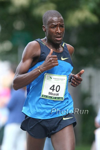 Master's Runner Mbarak Hussein