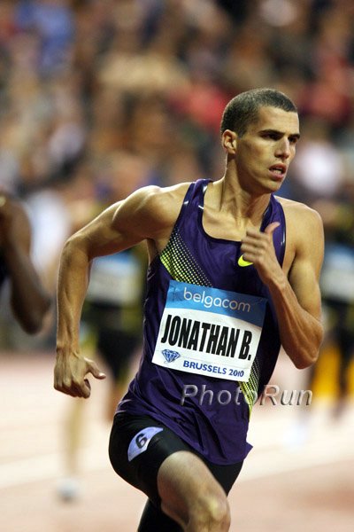 Jonathan Borlee 2nd in 400 45.27