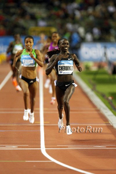 Vivan Cheruiyot Wins Diamond League Title