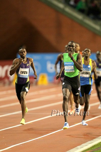 David Rudisha and Abubaker Kaki