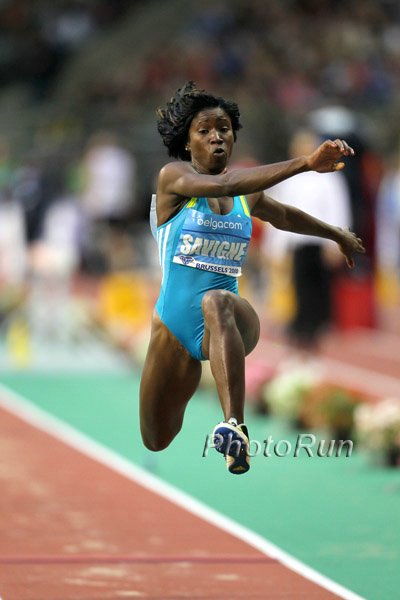 Yargelis Savigne of Cuba 2nd in Triple Jump