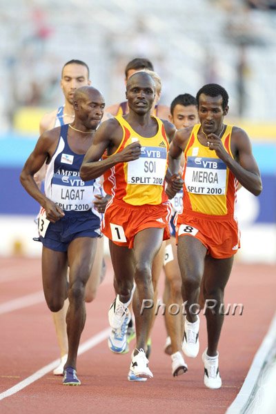 Edwin Soi, Bernard Lagat, Imane Merga