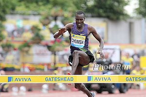 Linus Chumba Won the Steeple 8:19.72
