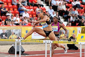 Lolo Jones Wins