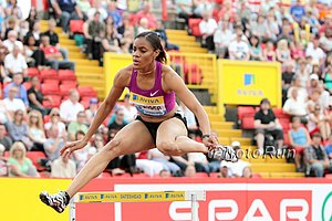 Kaliese  Spencer Won in 54.10