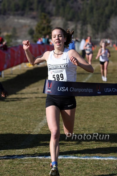 Shelby Greany Winning 2010 US Jr. XC Title