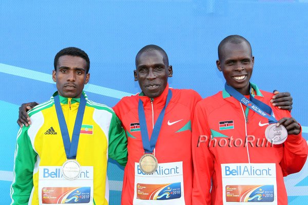 Men's 10k Top 3