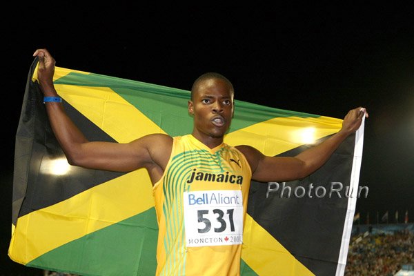Dezter Lee on the 100m