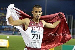 Mohamed AlGarni medals in the 1500