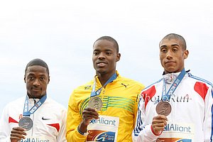 Boys 100 medalists