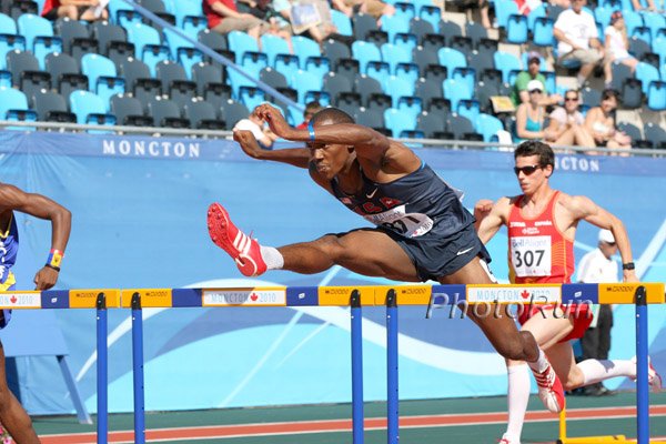 Caleb Cross in the 110s