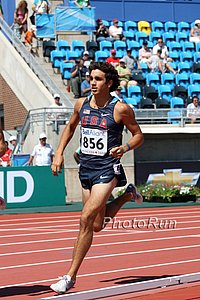Robbie Andrews in the first round of the 800