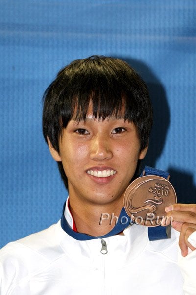 Naoto Tobe took bronze for Japan