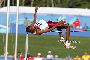 Mutaz Barshim in the boys HJ