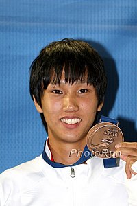 Naoto Tobe took bronze for Japan