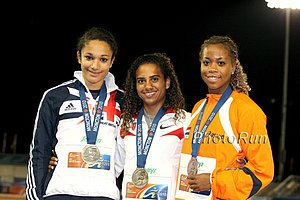 USA's Stormy Kendrick 22.99 upends Jodie Williams who loses first race after 149 wins
