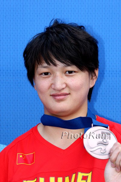 Zhang gets a medal