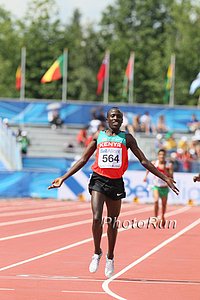 Bett in 13:23 with Kipkoech behind in 2nd