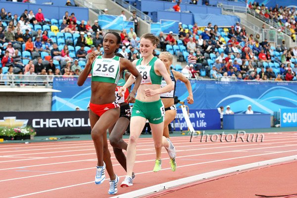Tizita Bogale and Ciara Mageean