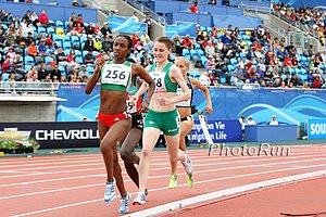 Tizita Bogale and Ciara Mageean