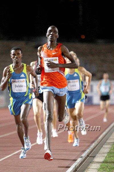 Kiprop Basically Would Stop Running Near the End