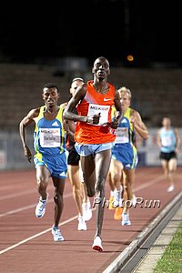 Asbel Kiprop in the Men's 3000m