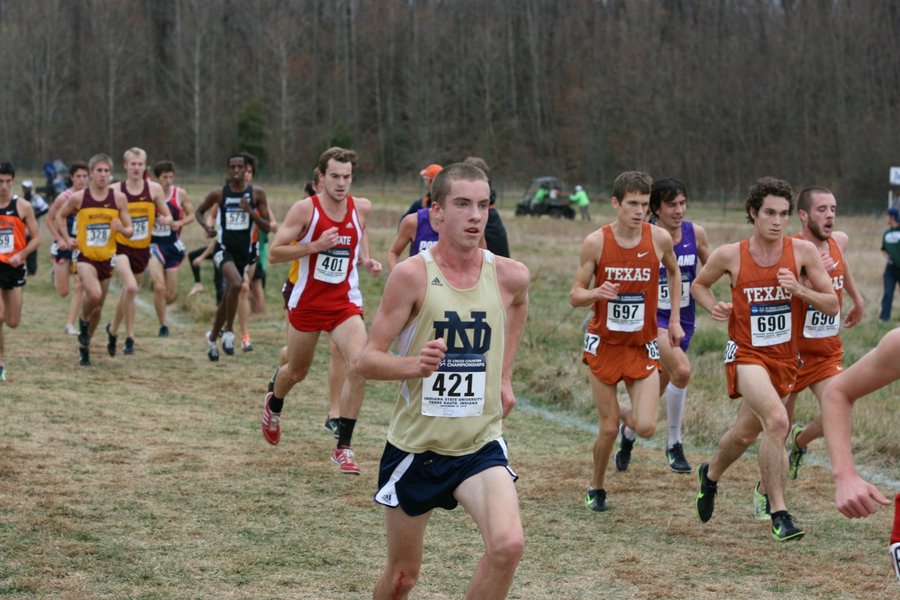 Freshman Martin Grady of Notre Dame