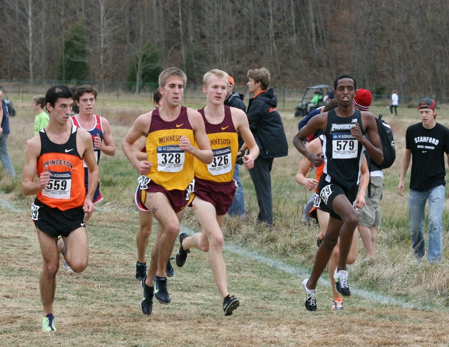 Sean Olson  and Andrew Larsen of Minnesota