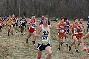 Freshman Martin Grady of Notre Dame