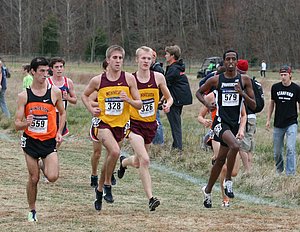 Sean Olson  and Andrew Larsen of Minnesota
