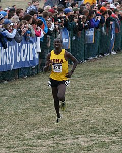 Leonard Korir of Iona