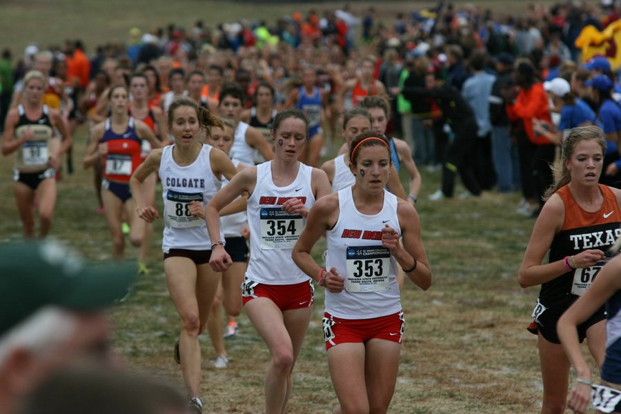 Ruth Senior (353) and Sarah Waldron of New Mexico