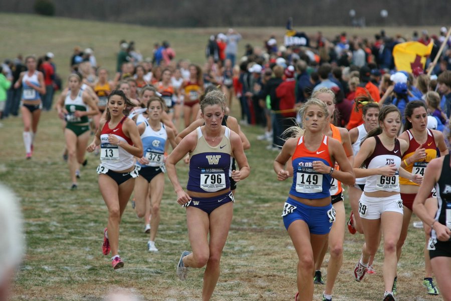 Kailey Campbell of Washington and Genevieve Lacaze of Florida