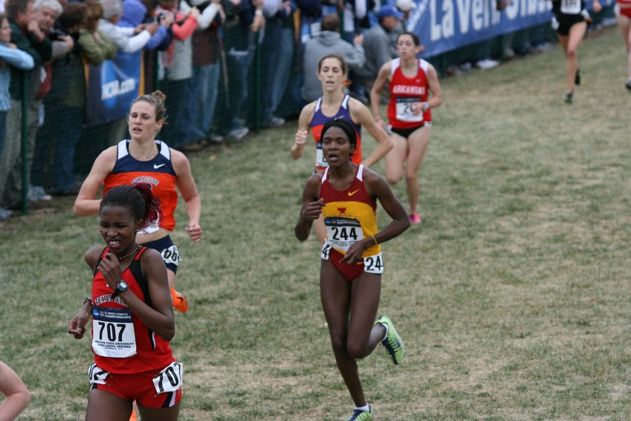 Caroline Karunde (Texas Tech), Betsy Saina (Iowa State)