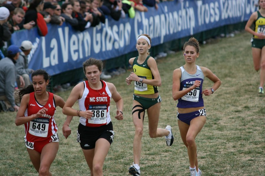 Sarah Andrews of Oregon With the Leg Wrap