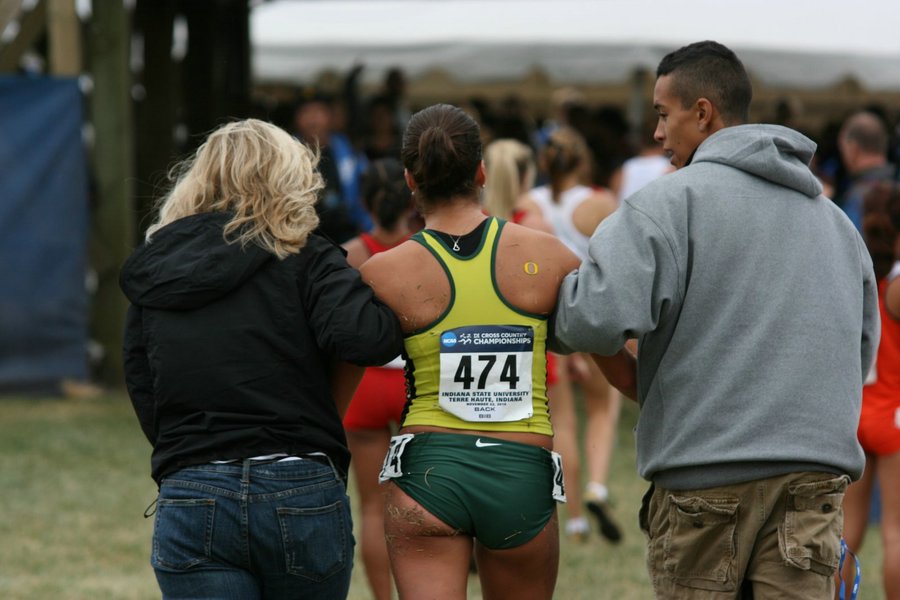 Claire Michel Being Led Off