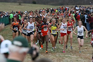 Alex Banfich (536), Sheila Reid, Risper Kimaiyo (UTEP), Jordan Hasay,  Natalie Gray, and  Holly Van Dalen (656)