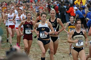 Jessica Parry FSU (163), Deborah Maier of Cal and Laura Tremblay (Colorado)